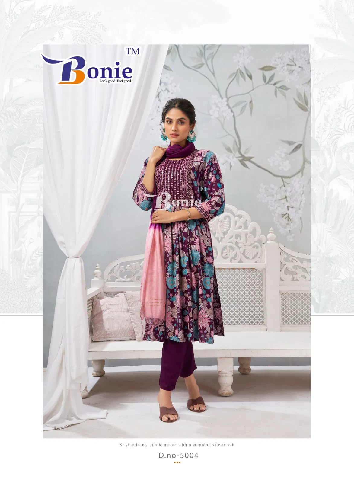 Meghana 5 By Bonie Rayon Designer Kurti With Bottom Dupatta Wholesale Price In Surat
